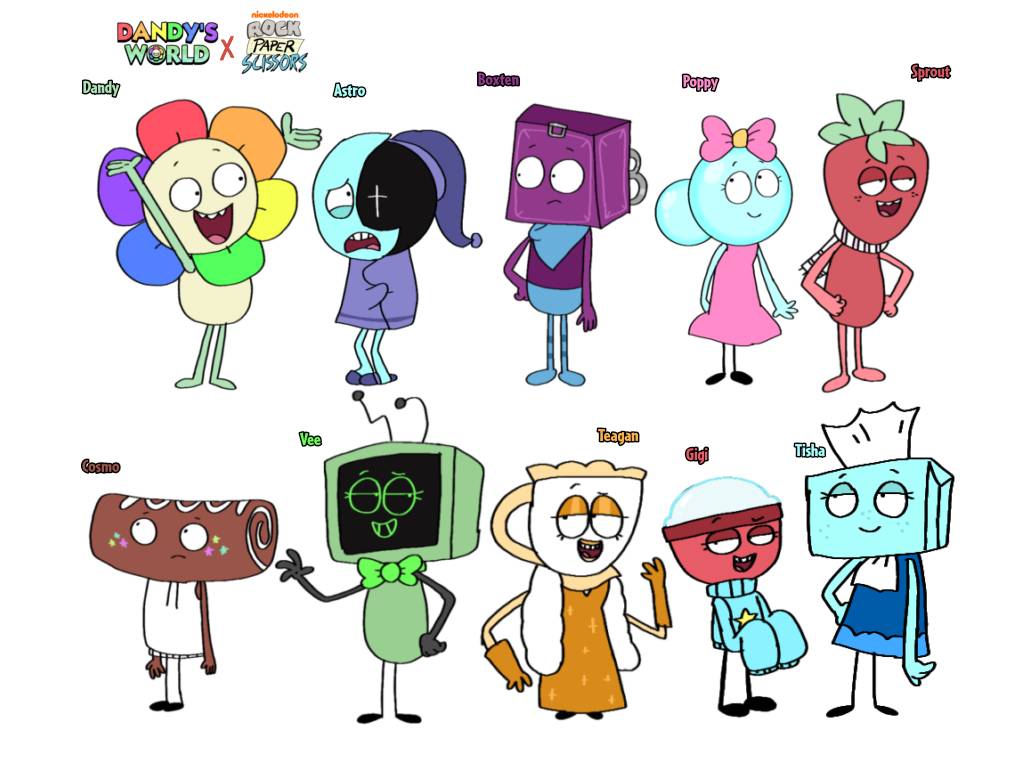 Dandy's World toons as RPS characters part 1 by RPS-addicted on DeviantArt