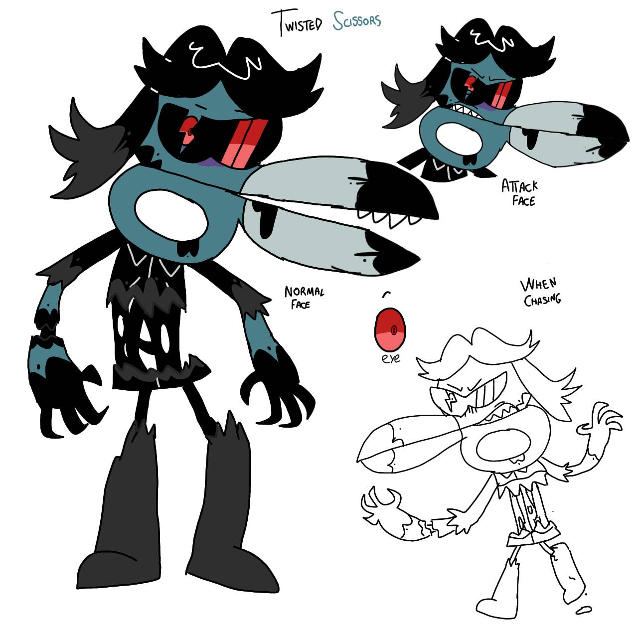 RPS x DW: Twisted Scissors concept sheet by RPS-addicted on DeviantArt