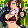 Chun-li as Yoko Littner (anonymous commission)