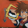 Sora in oil paint