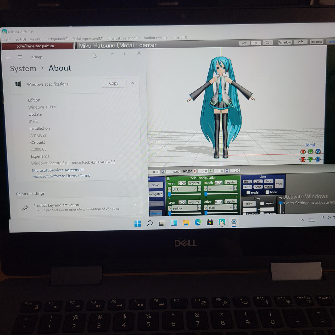 MMD running on windows 11 pro by Miku-Daveo on DeviantArt