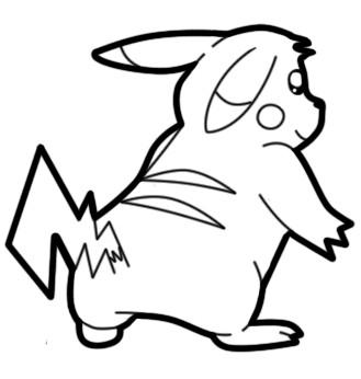 Line Vector Pikachu Pikachu Lineart by moltres93 on DeviantArt
