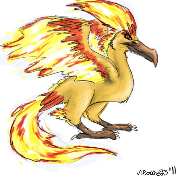 Moltres Evolution - Flamolta