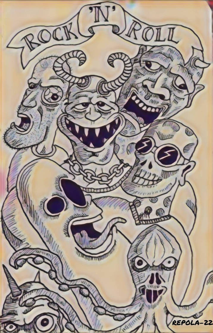 Rock 'n' Roll Devil by repola81 on DeviantArt