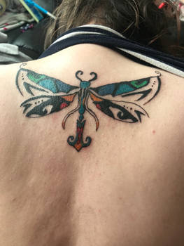 Dragonfly tattoo ((Not done))