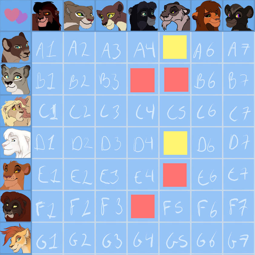 Oc grid collab by levilover02 on DeviantArt