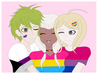 Rantaro-Angie-Kaede- Pride 2022