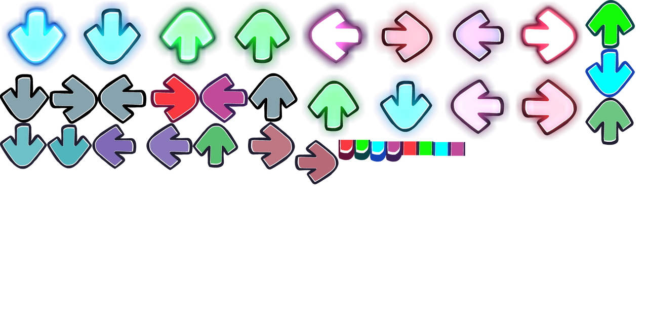 Fnf Note Types fnf arrow notes by morrelljay95 on DeviantArt