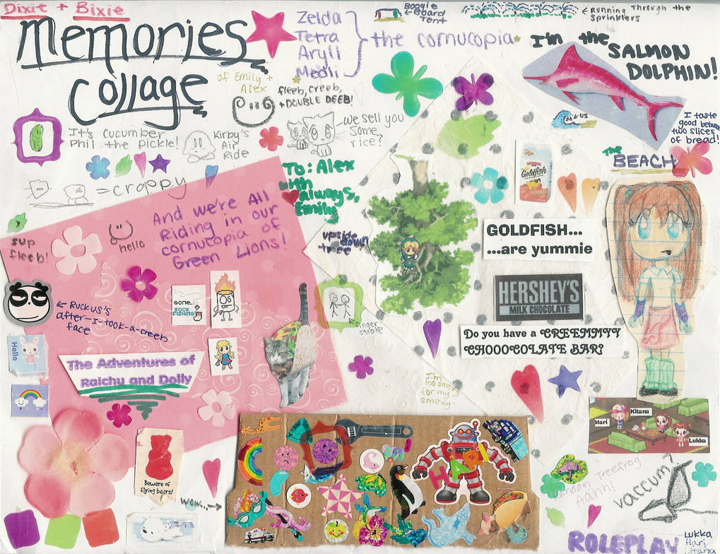 Random Collage For Memory Memory Collage by Chocotarts on DeviantArt