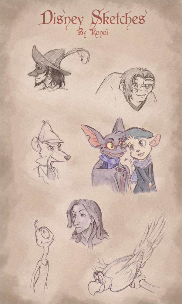 Disney Sketches Compilation