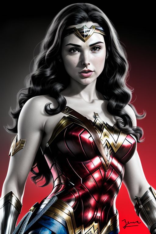 Wonder Woman (Portrait) by JFsGallery on DeviantArt