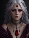 Queen Rhaella Targaryen (Requested) by Zena686