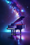 Galaxy Piano by Zena686