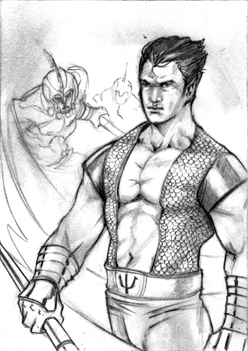 Namor sketchcard