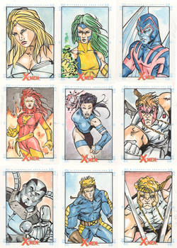 Xmen Archives Sketchcards 10