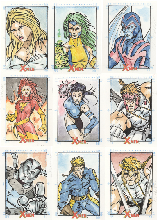 Xmen Archives Sketchcards 10