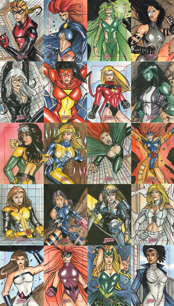 Dangerous Divas Sheet 2