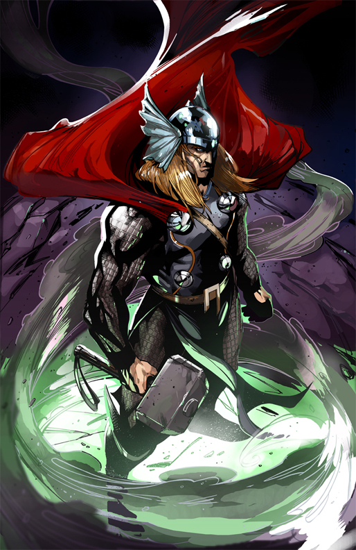 Thor colored