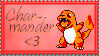 Charmander stamp