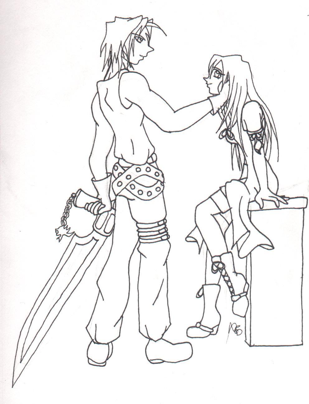 Squall and Rinoa