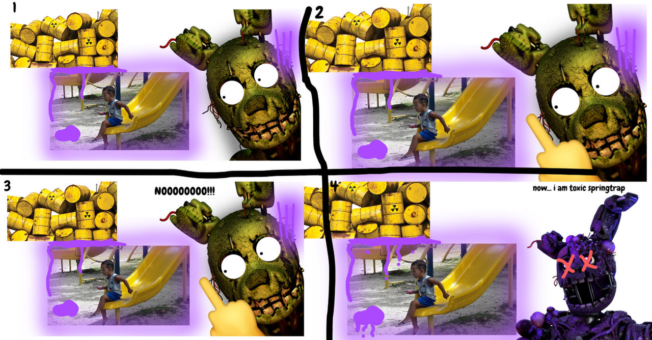 how springtrap turned into toxic springtrap by ilxck on DeviantArt