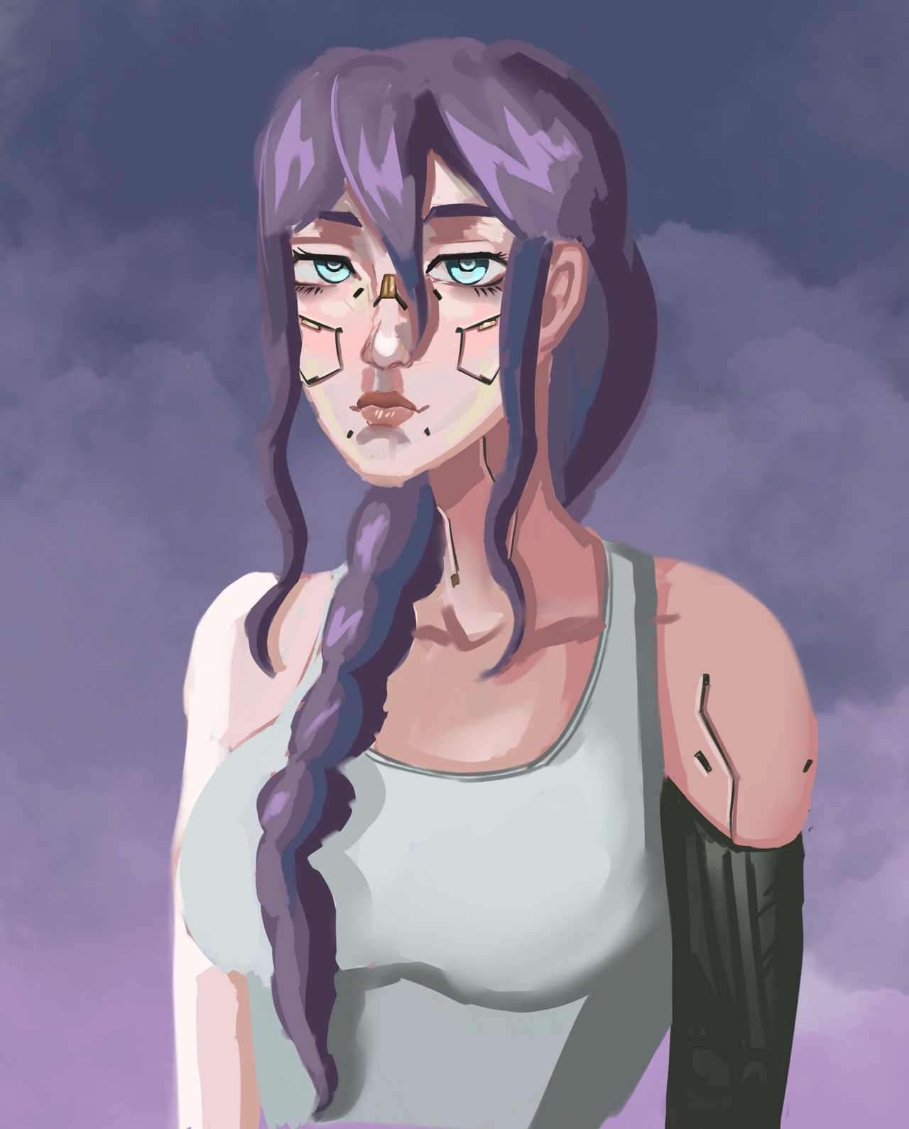 Computer Oc Female Cyber oc GIRL by Cyberkanel on DeviantArt