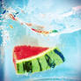 splashy watermelon