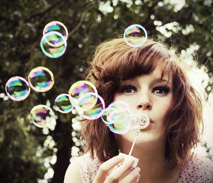 Bubbles and bokeh