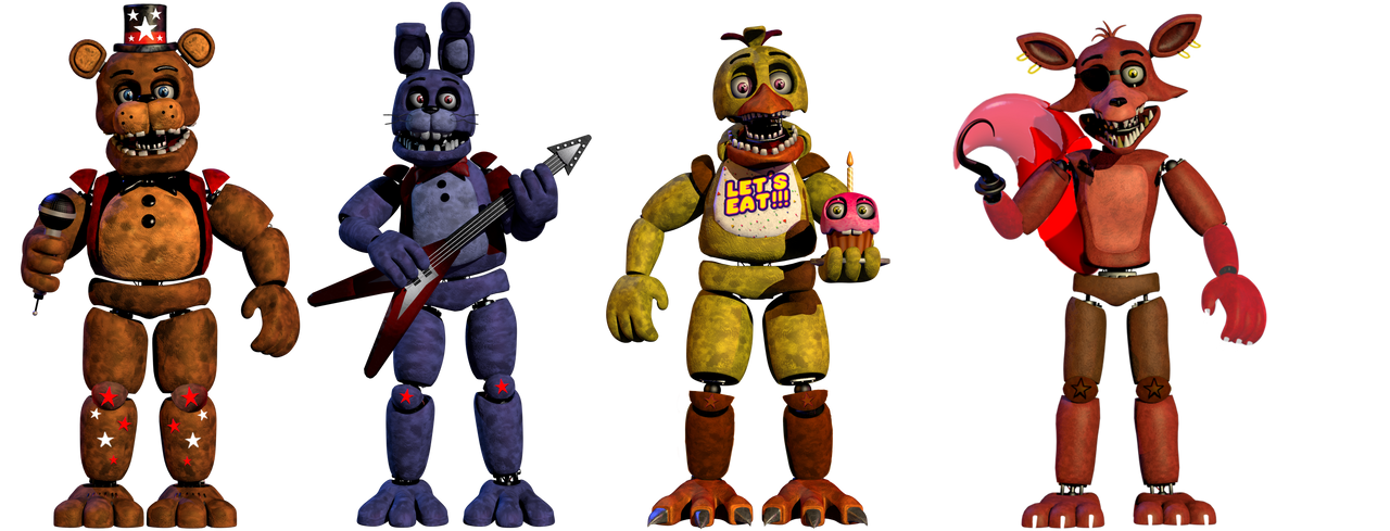 Star Animatronics Star Unwithered Animatronics by Taptun39 on DeviantArt