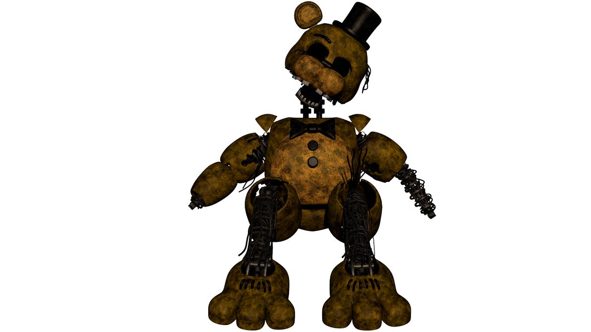 Ignited Collection Renders Ignited Golden Freddy render by Taptun39 on DeviantArt