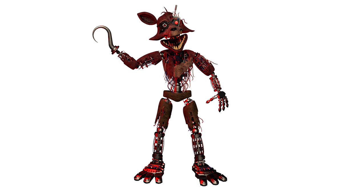 Reactivated Foxy render by Taptun39 on DeviantArt