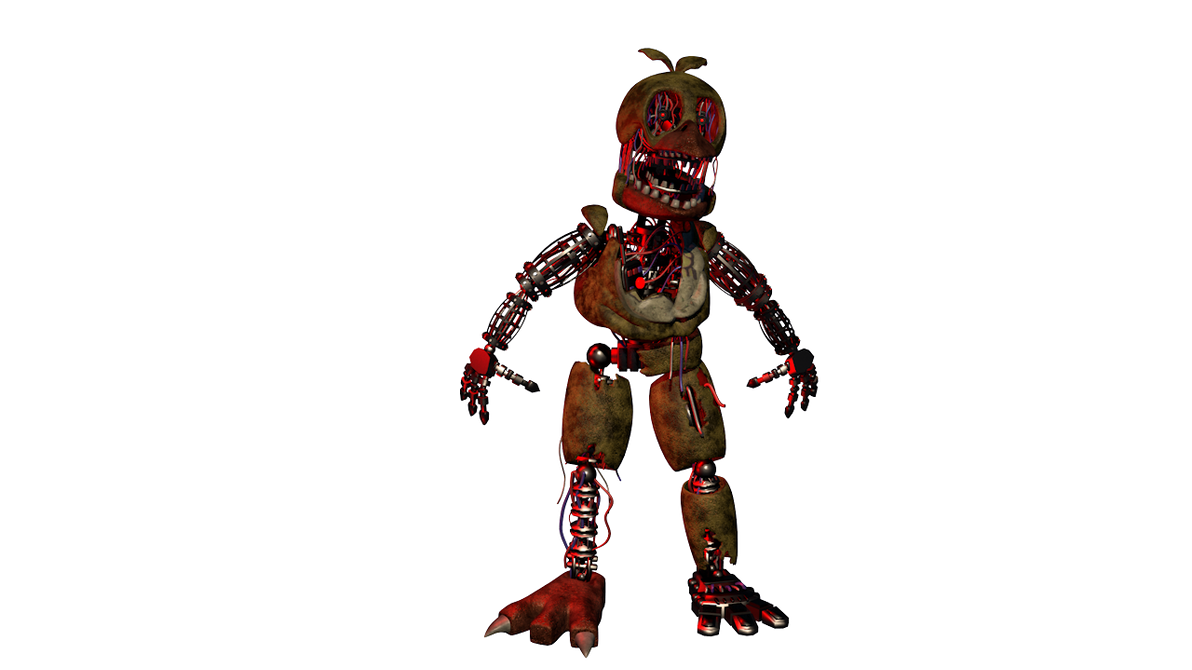 Reactivated Chica render by Taptun39 on DeviantArt