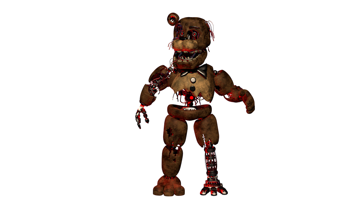 Reactivated Freddy render by Taptun39 on DeviantArt