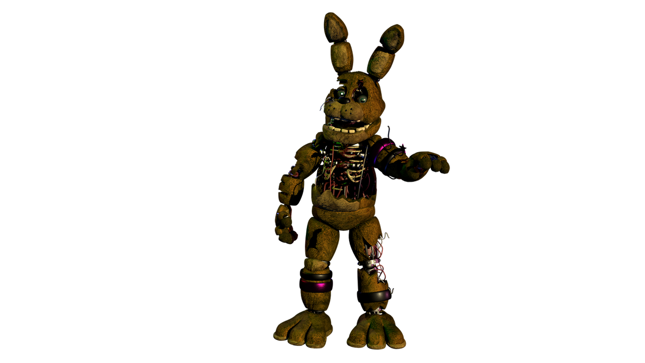 Spring Trap Render Simple Classic Springtrap render by Taptun39 on DeviantArt