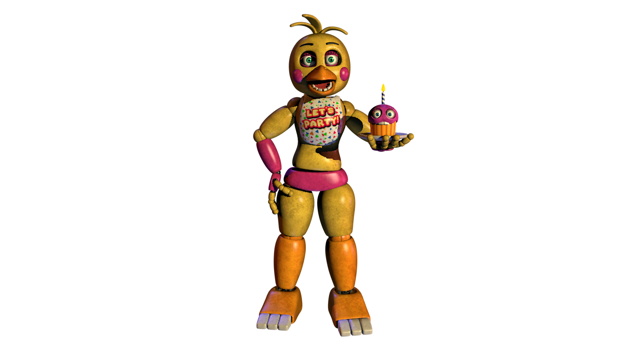 Hyposis — Withered chica! Her, original chica and toy chica