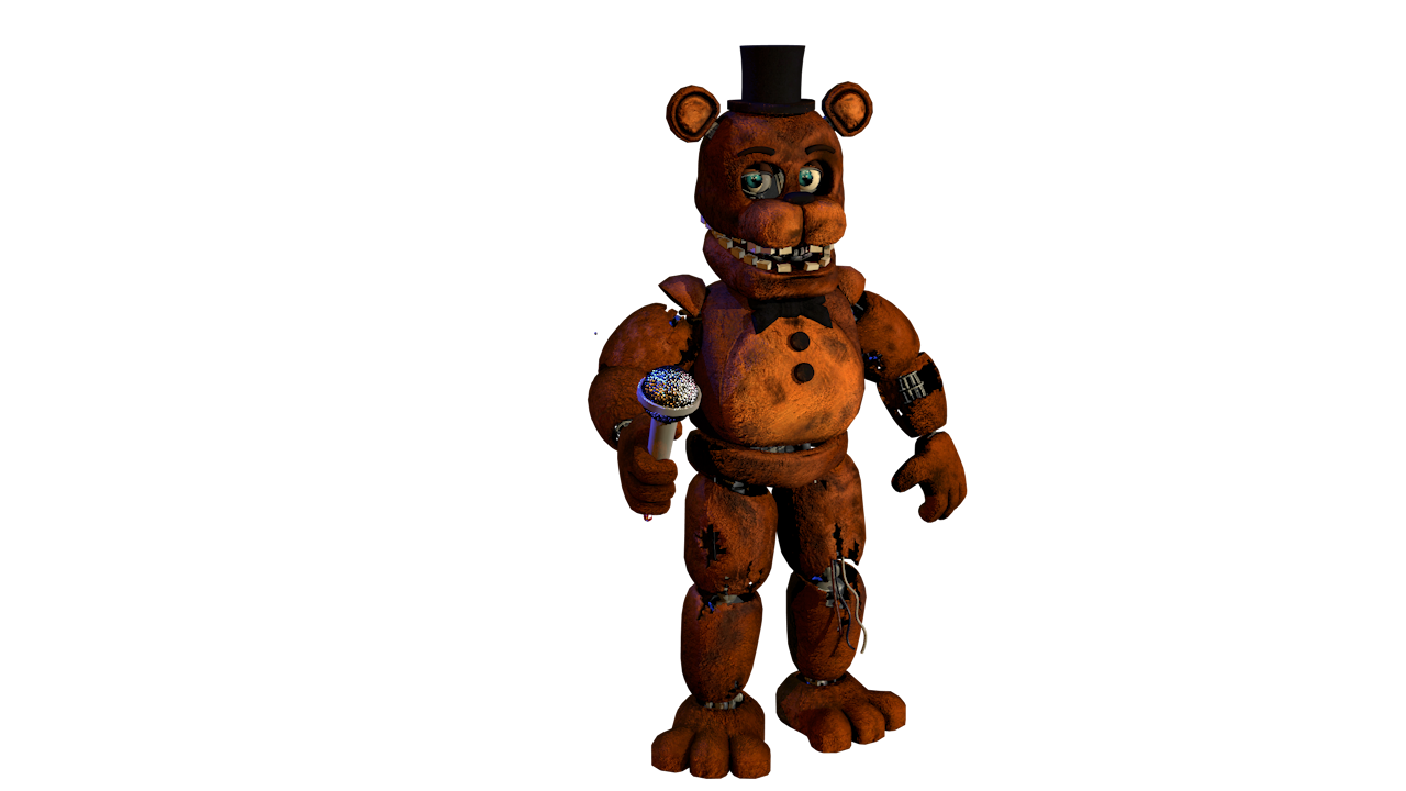 Withered Freddy FNaF VR HW - Download Free 3D model by Captian