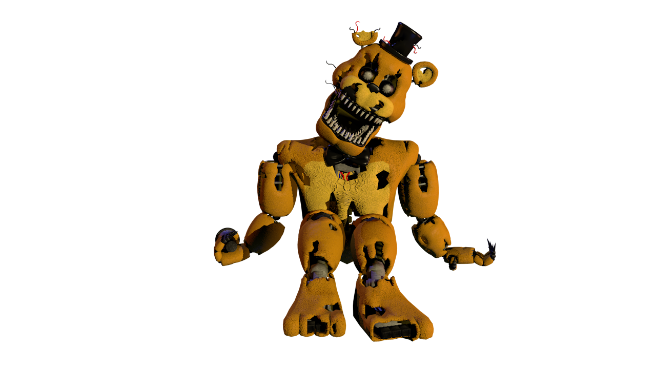 Freddy-png 206978 - Fnaf Nightmare Golden Freddy Clipart, clipart