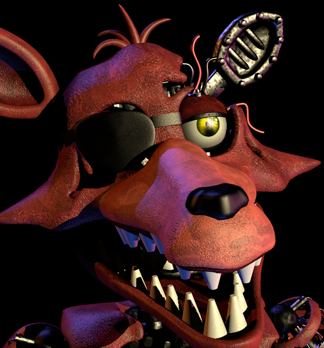 Withered foxy fnaf 2 custom night mugshot by springyt on DeviantArt