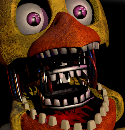 Withered Chica UCN jumpscare Recreation by NathanNiellYT on DeviantArt