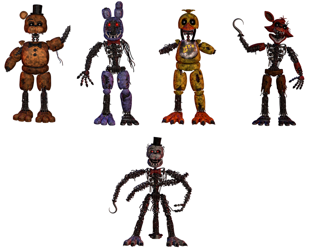 Ignited animatronics render remake by Taptun39 on DeviantArt