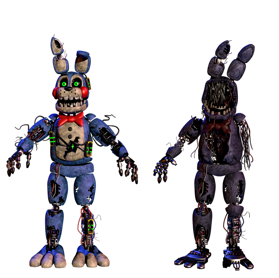 Mystery and Rotten Bonnie by Taptun39 on DeviantArt