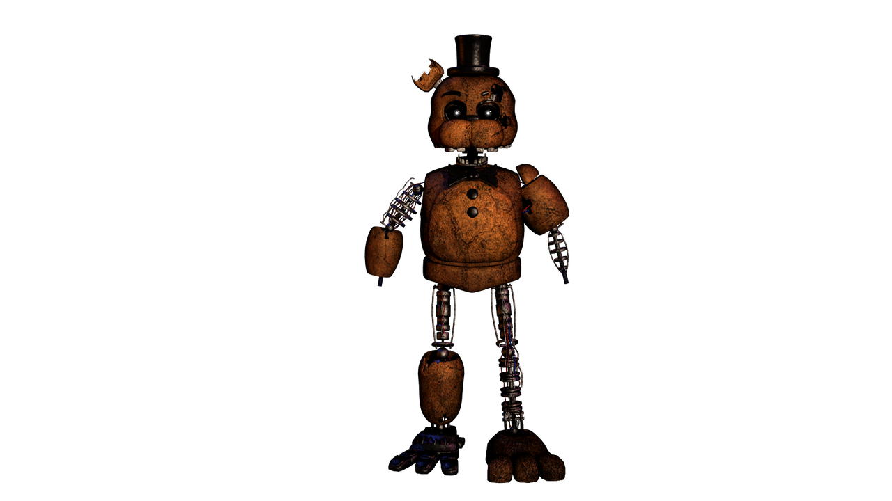 Ignited Withered Freddy by Taptun39 on DeviantArt