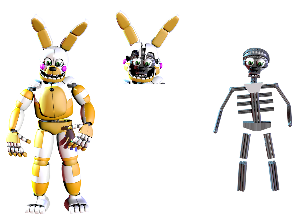 Spring Fun Time Freddy Funtime Spring Bonnie by Taptun39 on DeviantArt