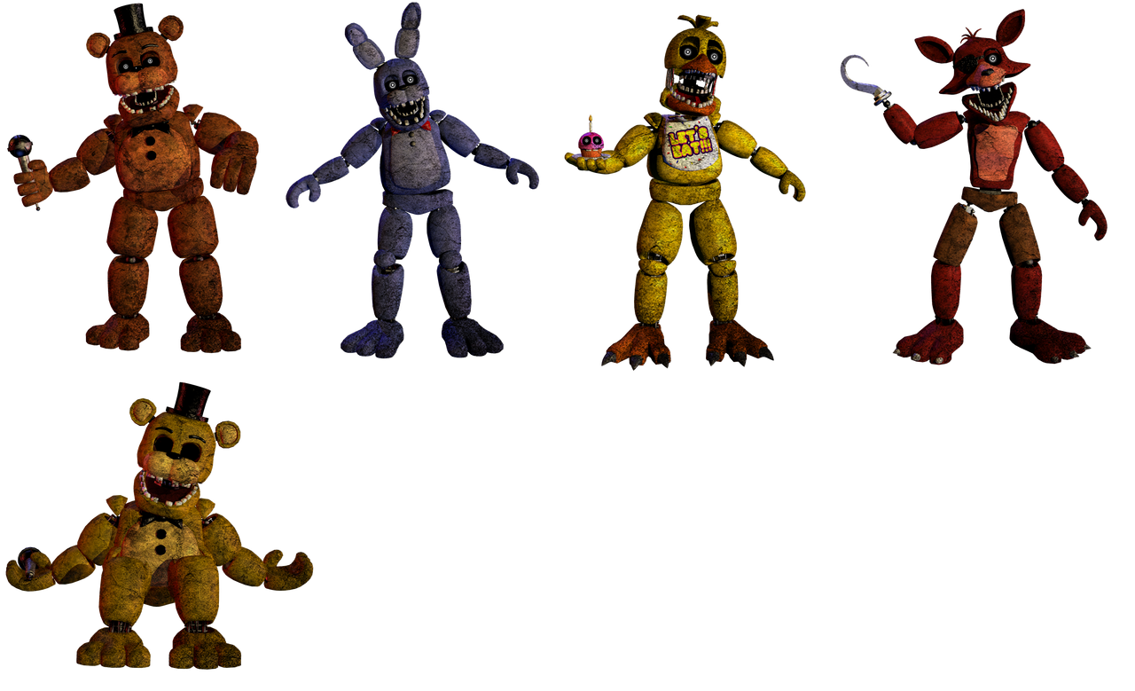 Animinitronics Fixed Ignited animatronics by Taptun39 on DeviantArt