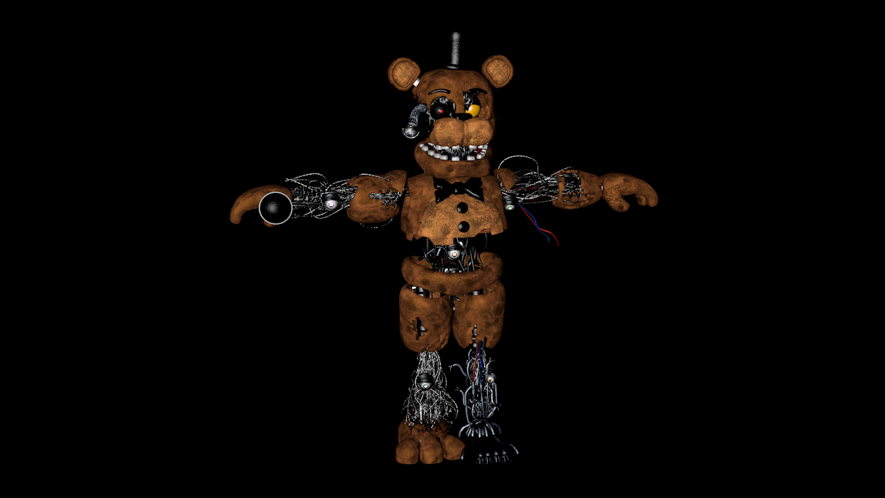 Withered Freddy Updated [DOWNLOAD] by CoolioArt on DeviantArt