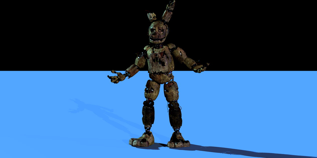 UFMP TTO/Stylized Springtrap showcase by Taptun39 on DeviantArt
