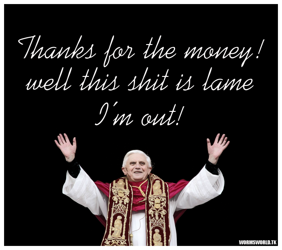 Pope-thanks-i-am-out