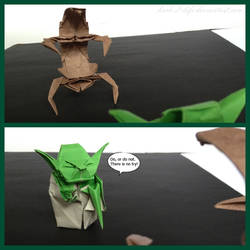 Yoda vs Droideka