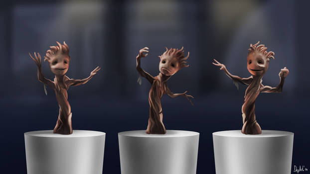 Dancing Groot