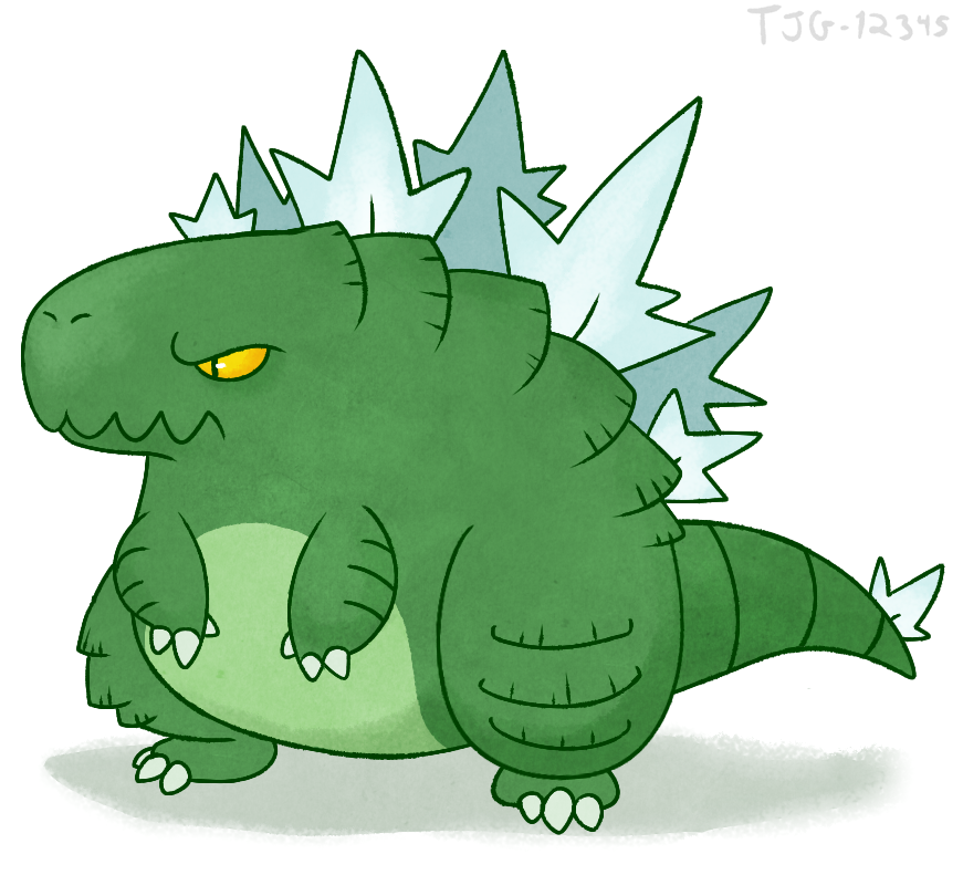 Daily Drawing 006 Godzilla by TerriblyJadedGamer on DeviantArt
